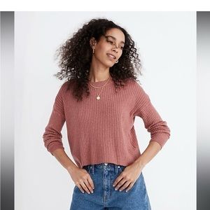 NWT Madewell Lawson Crop Sweater